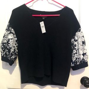 Ann Taylor Navy Blue Summer Sweater